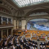 Après le Conseil des Etats, le National a aussi accepté de permettre au Conseil fédéral de prendre des sanctions de manière autonome (archives).